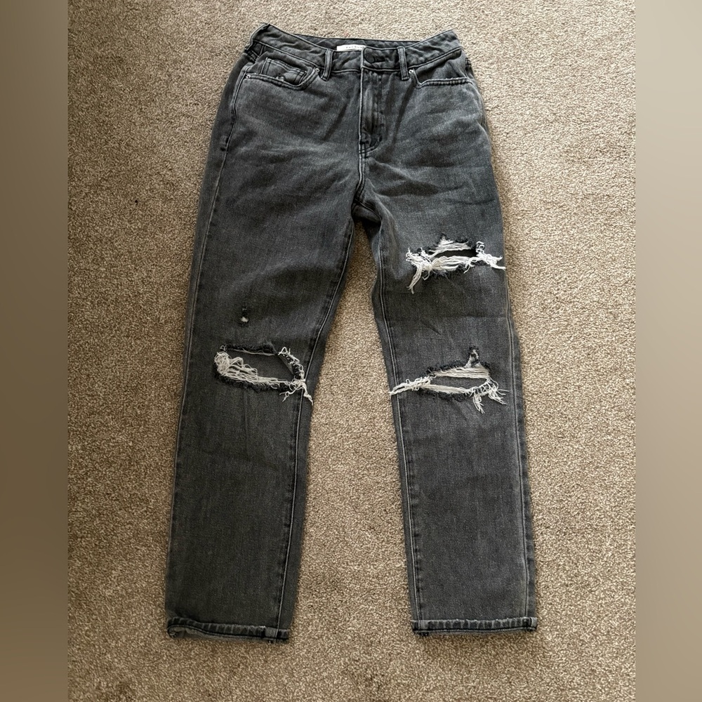 PAC Sun black/grey distressed jeans